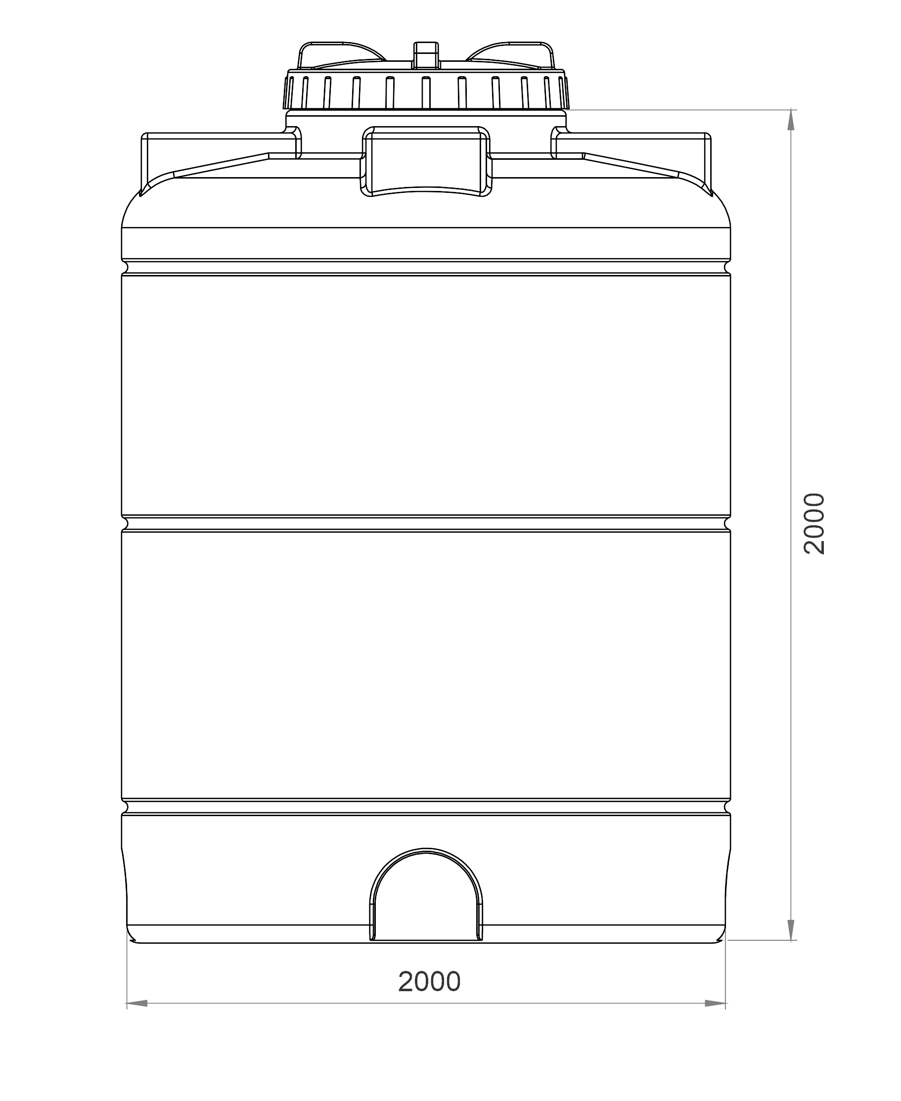 ЕКСТЕРА РЕЗЕРВОАР 5000 Л
