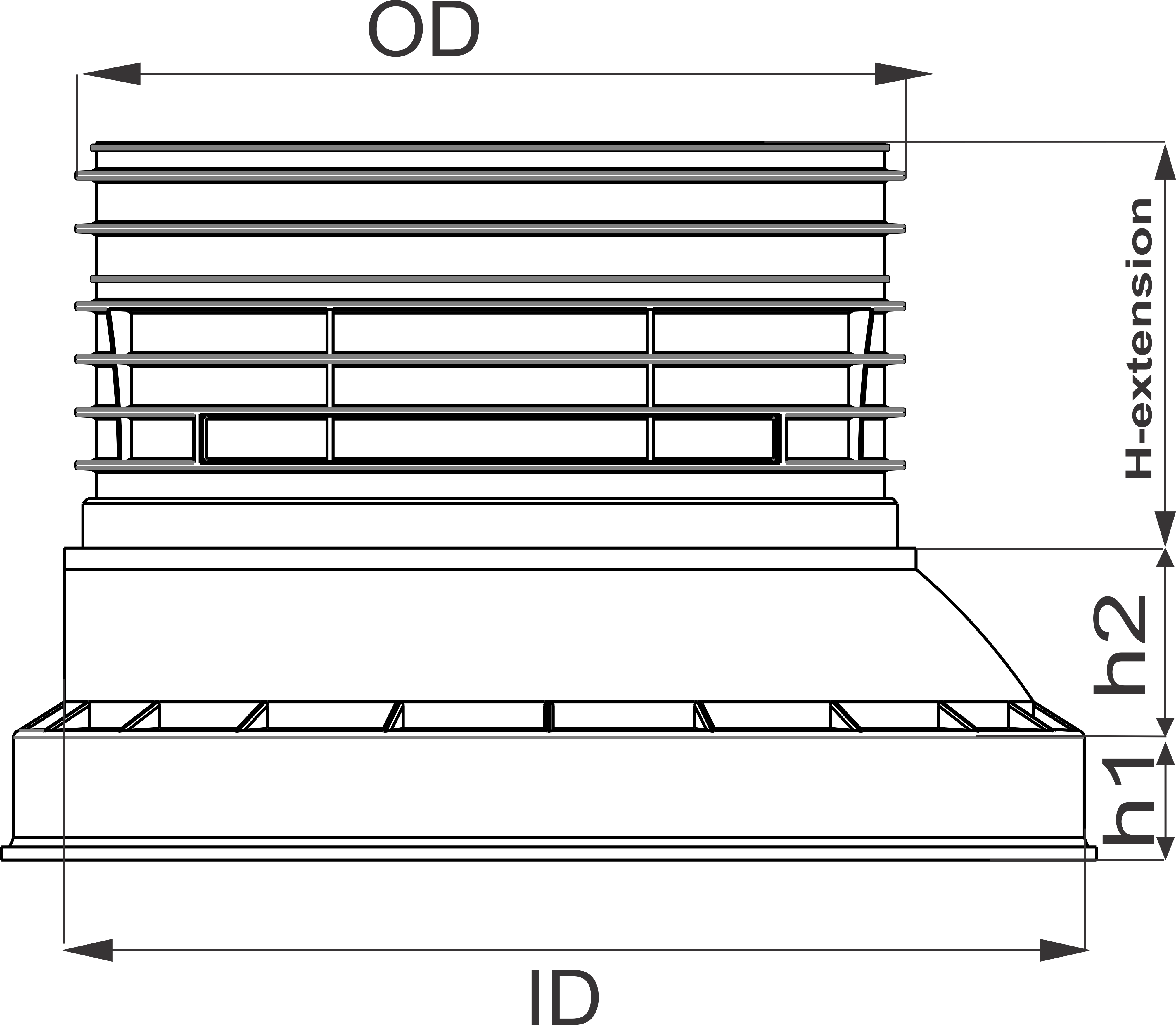 Конус DN 800